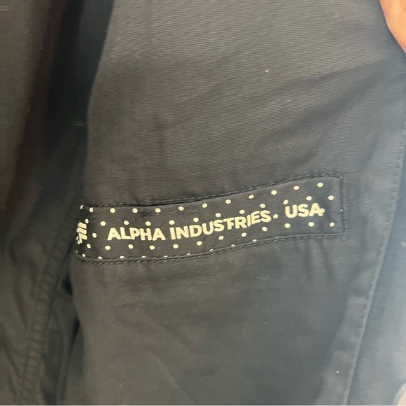Alpha Industries M-65 Defender Jacket Utility Black Small - Picture 11 of 11